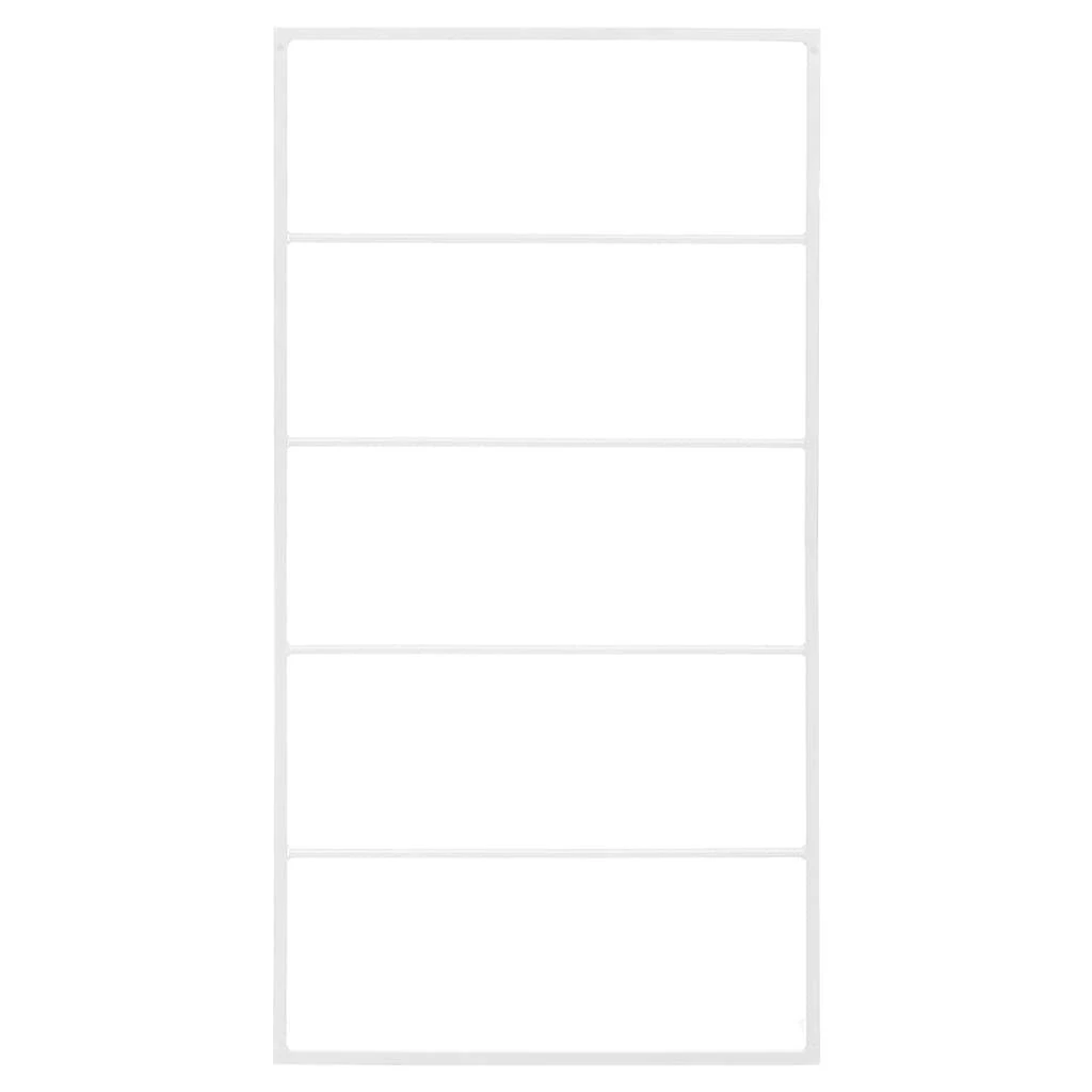 Rankšluosčių kabykla, baltos spalvos, 60x10x116cm, plienas