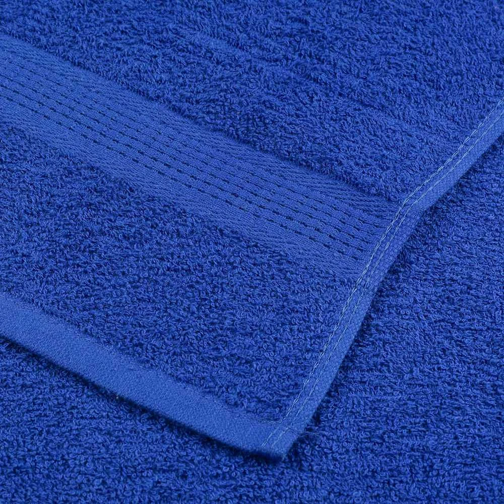 Rankšluostis Rankšluosčių rinkinys, 12vnt., mėlyni, 100% medvilnė, 360g/m²