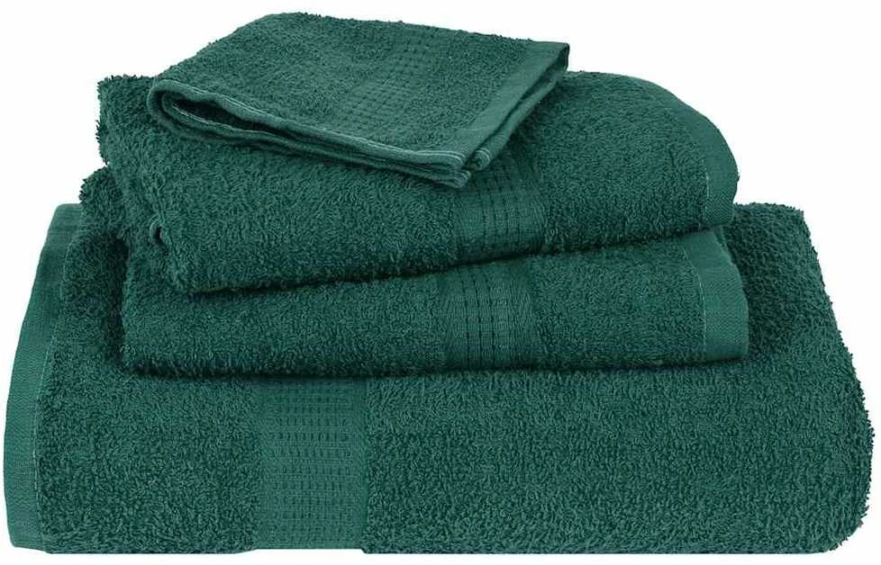 Rankšluostis Rankšluosčių rinkinys, 8vnt., žali, 100% medvilnė, 360g/m²