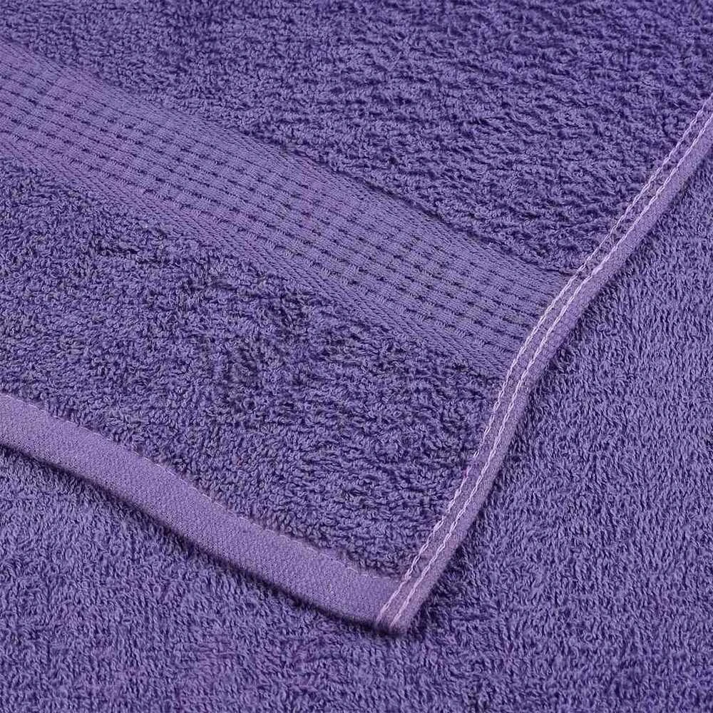 Rankšluostis Dušo rankšluosčiai, FROGN, 2 vnt., violetiniai, 70x140 cm, 360 g/m²