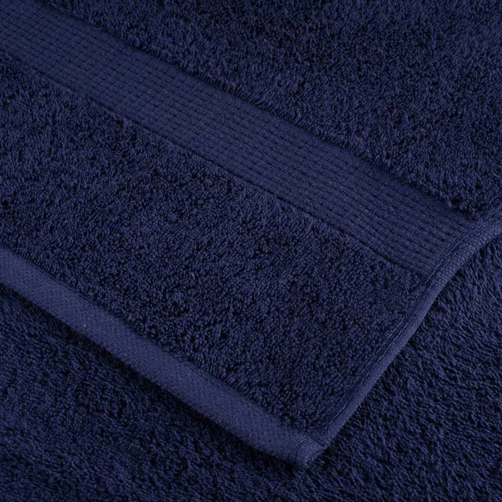 Rankšluostis Dušo rankšluosčiai SOLUND, 4vnt., mėlyni, 70x140cm, 600g/m²