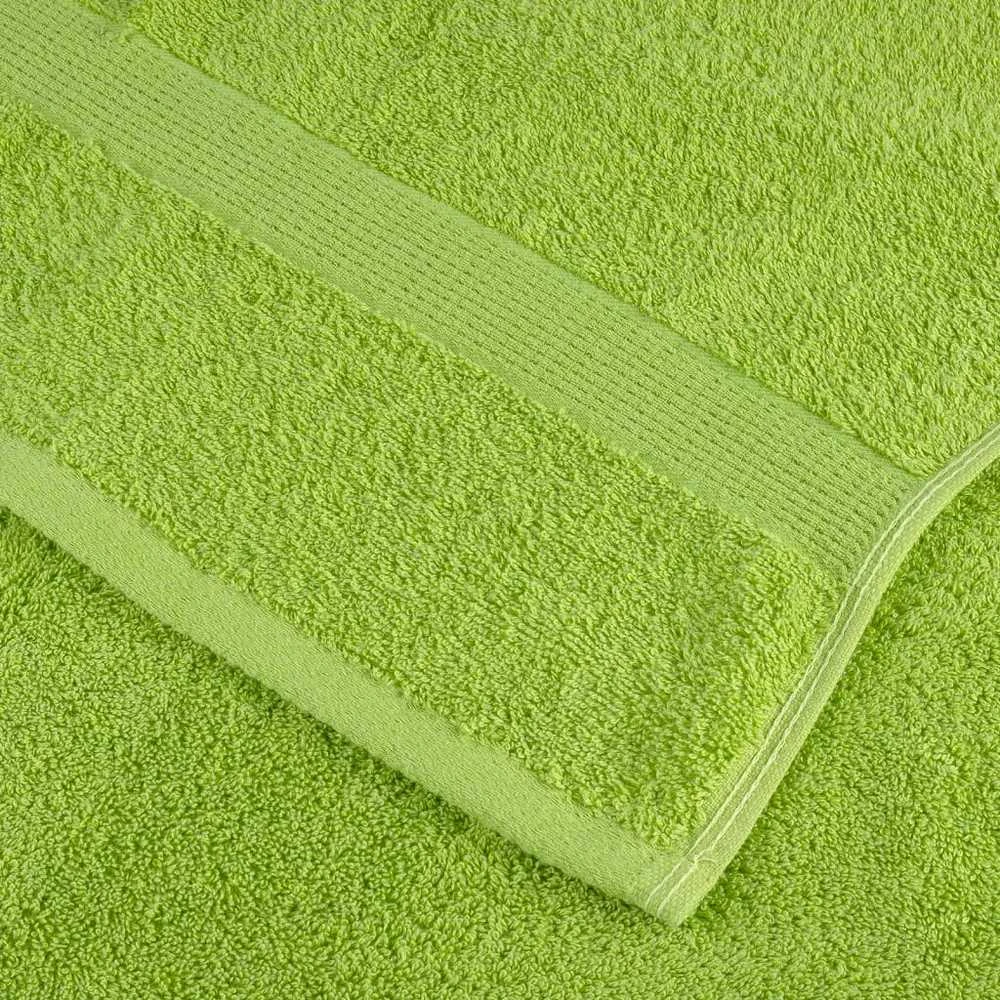 Rankšluostis Dušo rankšluosčiai SOLUND, 4vnt., žali, 70x140cm, 600g/m²