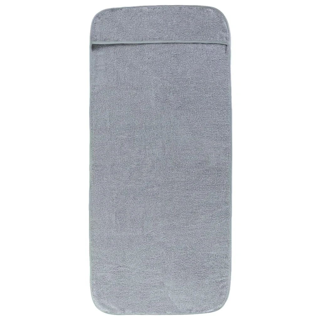 Rankšluostis Paplūdimio rankšluosčiai, 4vnt., pilki, 60x135cm, audinys