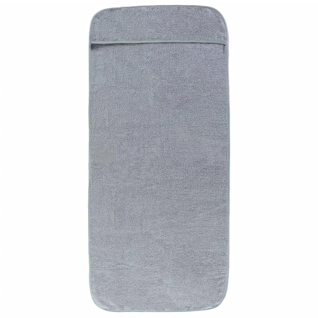 Rankšluostis Paplūdimio rankšluosčiai, 6vnt., pilki, 60x135cm, audinys