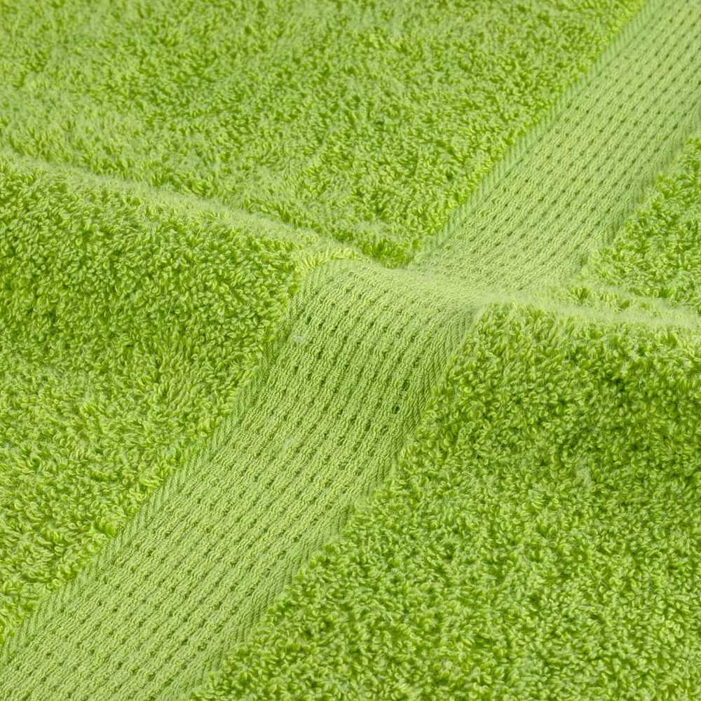 Rankšluostis Pirties rankšluosčiai SOLUND, 2vnt., žali, 80x200cm, 600g/m²