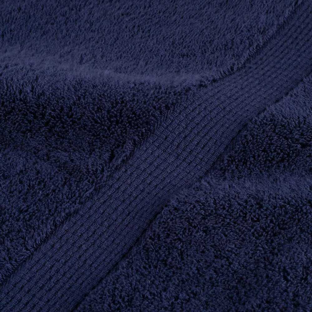 Rankšluostis Pirties rankšluosčiai SOLUND, 2vnt., mėlyni, 80x200cm, 600g/m²