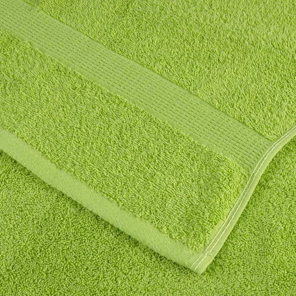 Rankšluostis Pirties rankšluosčiai SOLUND, 2vnt., žali, 80x200cm, 600g/m²