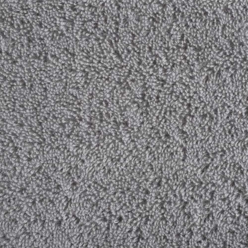 Rankšluostis Pirties rankšluosčiai SOLUND, 4vnt., pilki, 80x200cm, 600g/m²