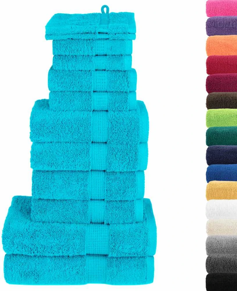 Rankšluostis Rankšluosčių rinkinys SOLUND, 12vnt., turkio, 600g/m²