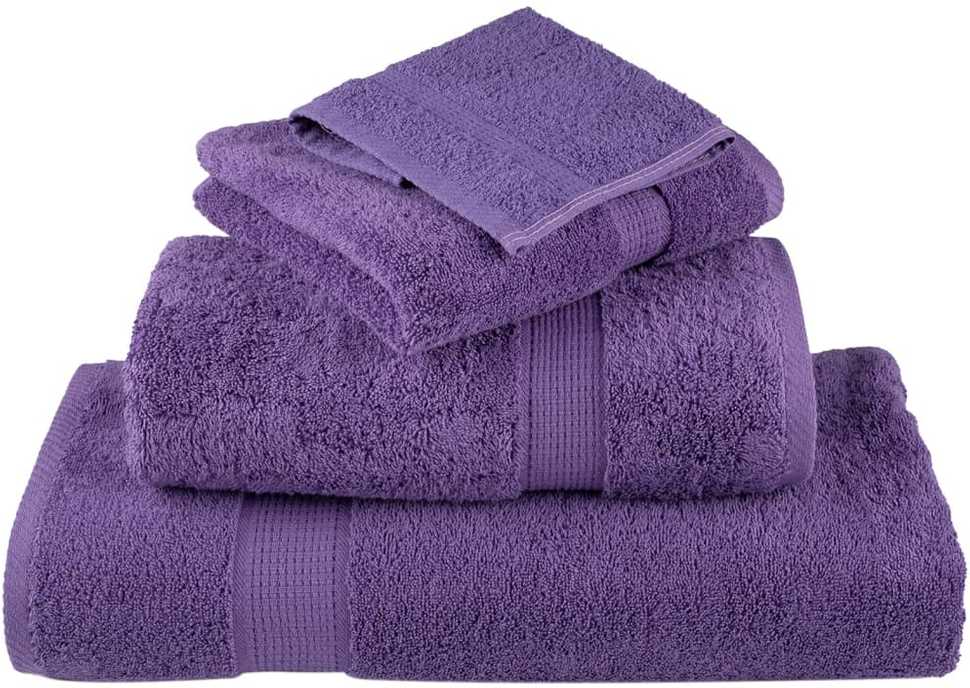 Rankšluostis Rankšluosčių rinkinys SOLUND, 6vnt., violetiniai, 600g/m²