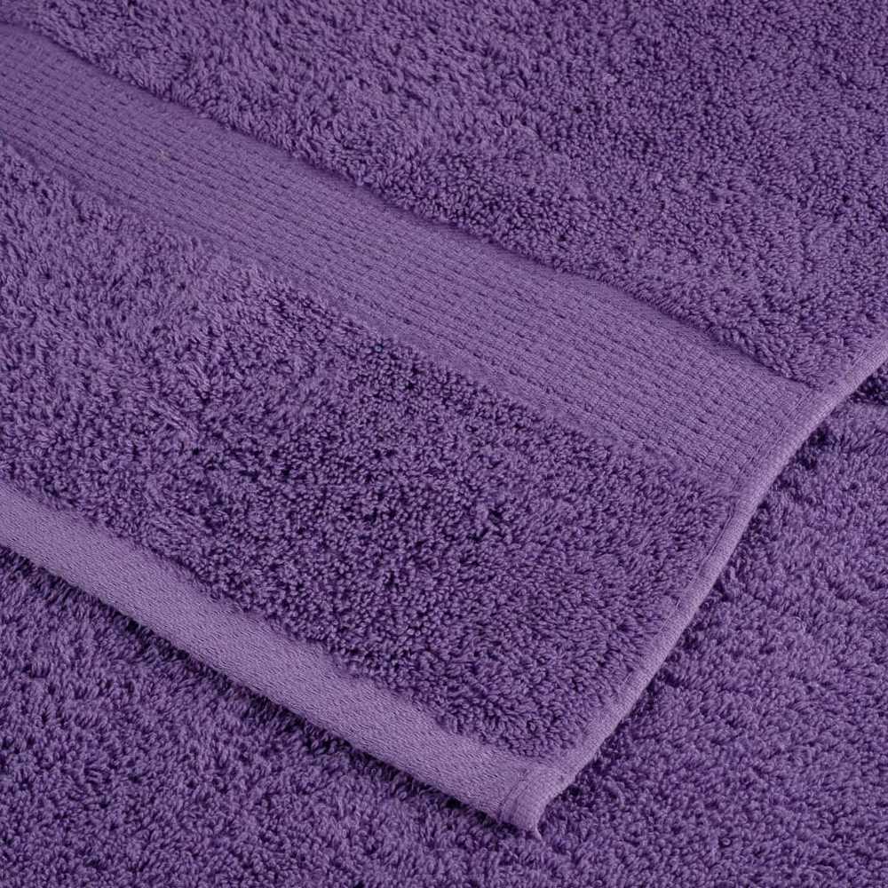 Rankšluostis Rankšluosčių rinkinys SOLUND, 8vnt., violetiniai, 600g/m²