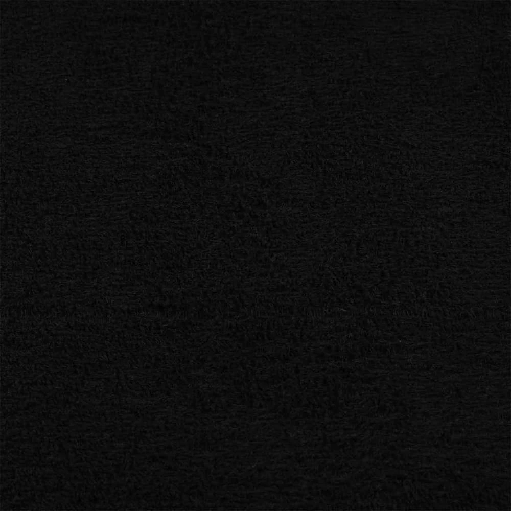 Rankšluostis Pirties rankšluosčiai, FROGN, 10 vnt., juodi, 80x200 cm, 360 g/m²