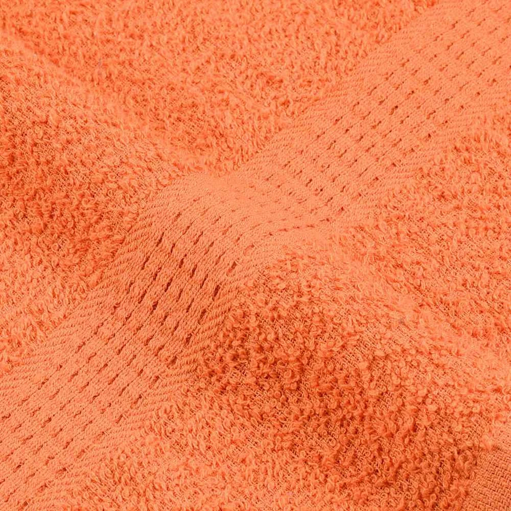Rankšluostis Pirties rankšluosčiai, FROGN, 2 vnt., oranžiniai, 80x200 cm, 360 g/m²