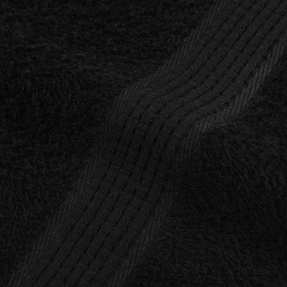 Rankšluostis Pirties rankšluosčiai, FROGN, 4 vnt., juodi, 80x200 cm, 360 g/m²