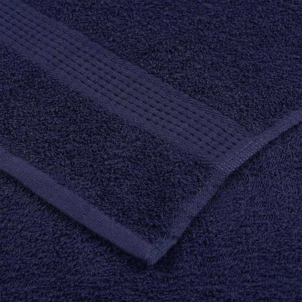 Rankšluostis Pirties rankšluosčiai, FROGN, 4 vnt., tamsiai mėlyni, 80x200 cm, 360 g/m²