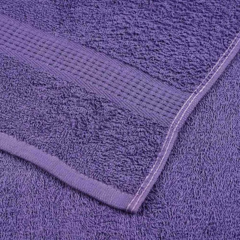 Rankšluostis Saunos rankšluosčiai, 4vnt., violetiniai, 80x200 cm, medvilnė