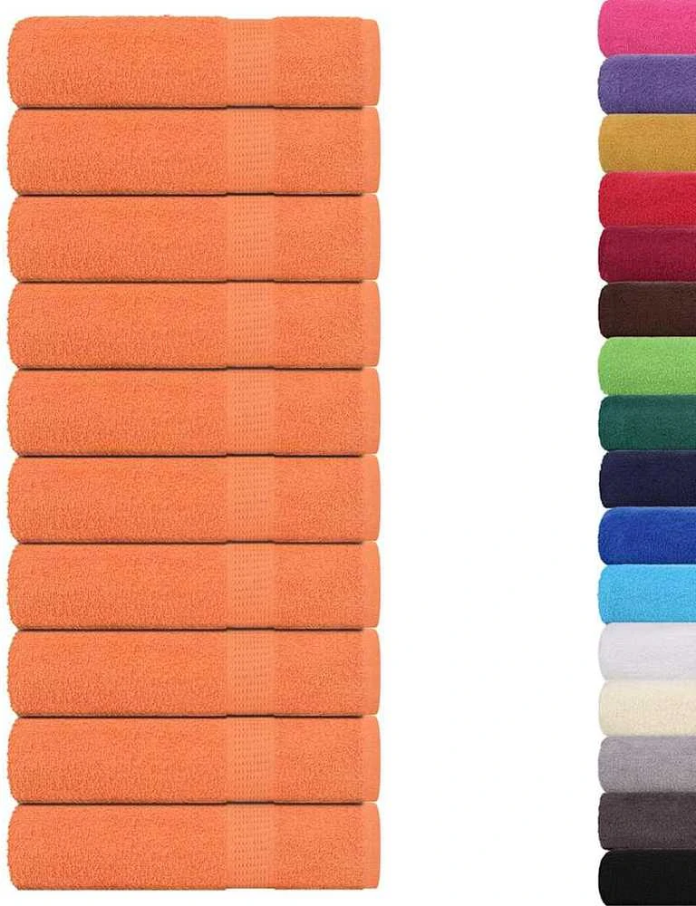Rankšluostis Rankšluosčiai, FROGN, 10 vnt., oranžiniai, 100x150 cm, 360 g/m²