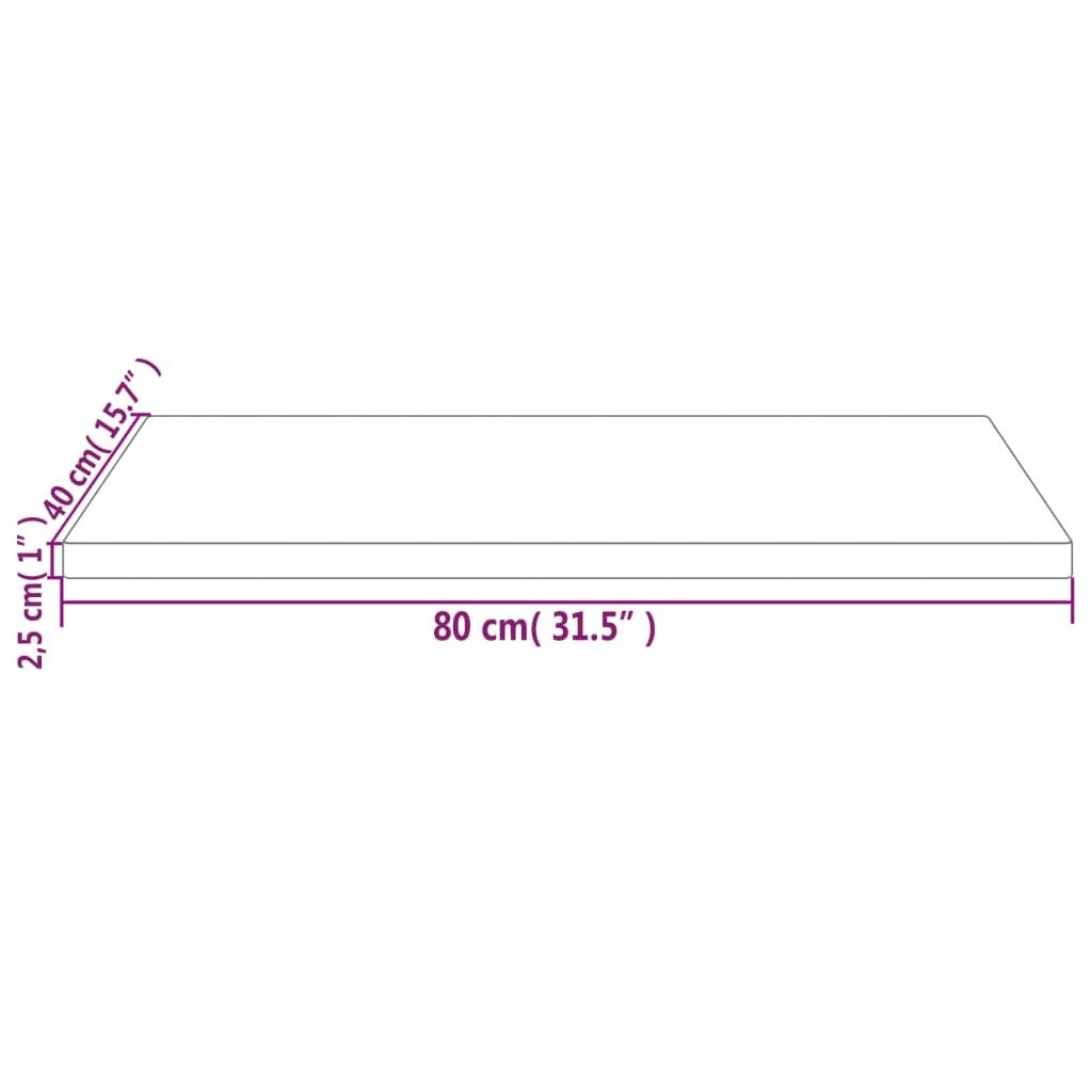Rašomasis stalas, 80x40x2,5cm, pušies medienos masyvas