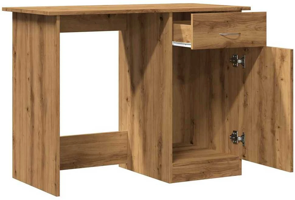 Rašomasis stalas, artisano, 100x50x76cm, apdirbta mediena
