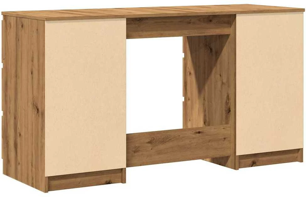 Rašomasis stalas, artisano, 140x50x77cm, apdirbta mediena