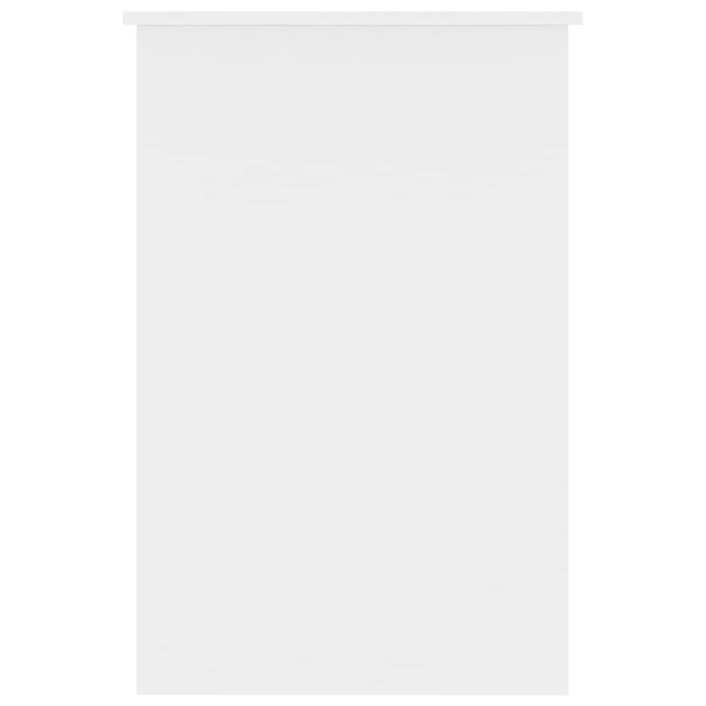 Rašomasis stalas, baltos spalvos, 100x50x76cm, apdirbta mediena