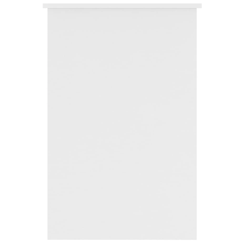 Rašomasis stalas, baltos spalvos, 100x50x76cm, apdirbta mediena