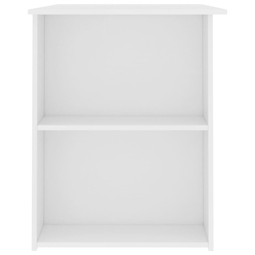 Rašomasis stalas, baltos spalvos, 110x60x73cm, MDP