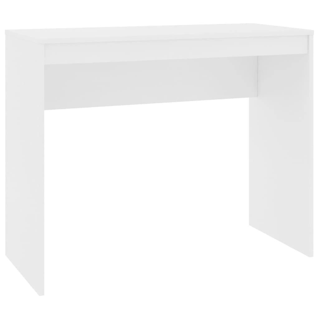 Rašomasis stalas, baltos spalvos, 90x40x72cm, apdirbta mediena
