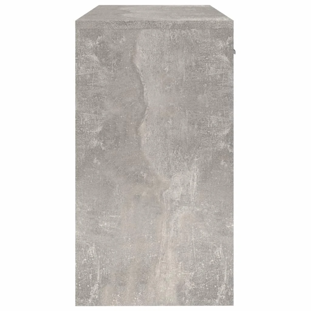 Rašomasis stalas, betono pilkas, 100x40x73cm, mediena