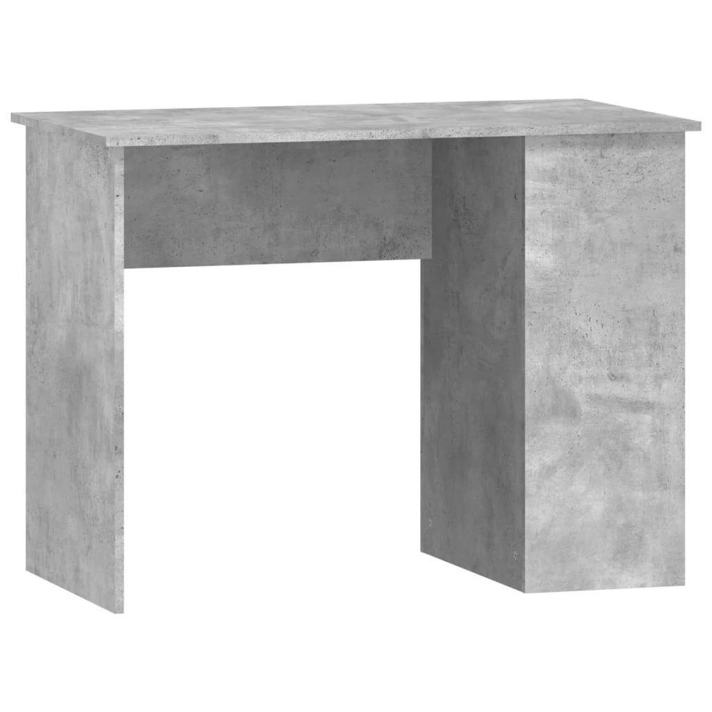 Rašomasis stalas, betono pilkas, 100x55x75cm, apdirbta mediena