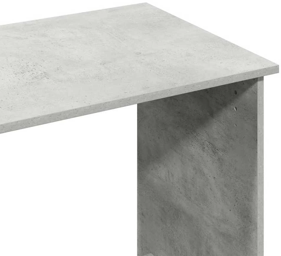 Rašomasis stalas, betono pilkos spalvos, 80x40x75cm, MDP