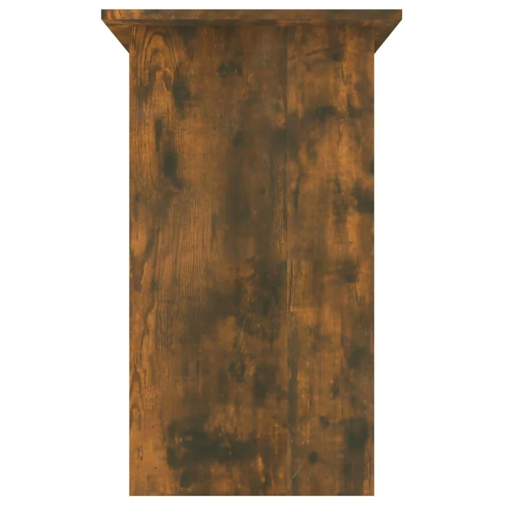 Rašomasis stalas, dūminio ąžuolo spalvos, 80x45x74cm, mediena
