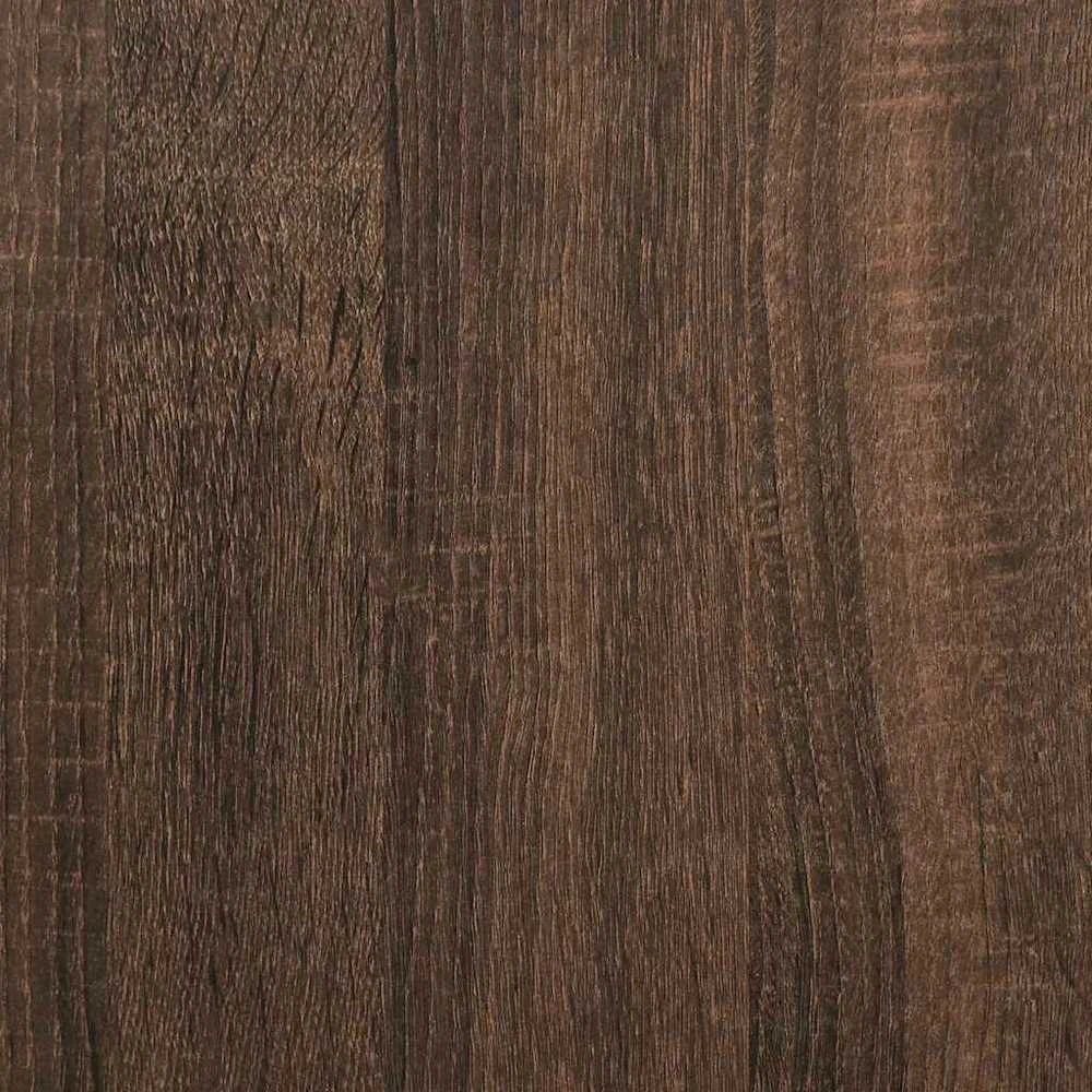 Rašomasis stalas su stalčiumi/lentyna, ruda, 102x62x77,5cm