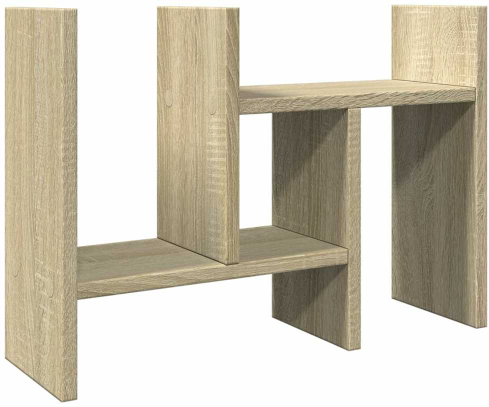 Rašomojo stalo lentyna, ąžuolo, 34,5x15,5x35,5cm, mediena