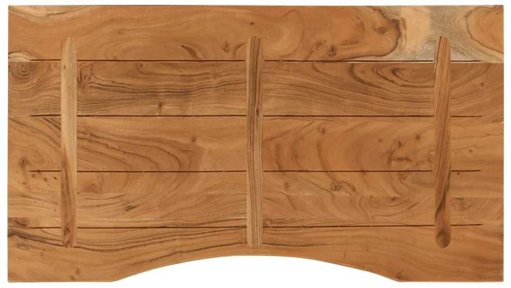 Rašomojo stalo stalviršis, 100x50x2,5cm, akacijos masyvas