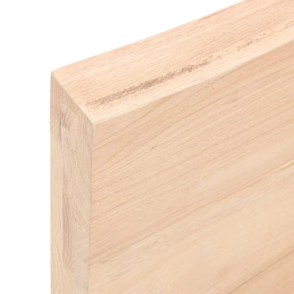Stalviršis, 60x60x(2-6) cm, medienos masyvas, su gyvu kraštu