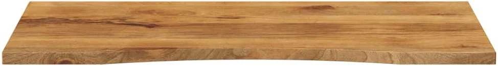 Rašomojo stalo stalviršis su linkiu, 120x60x2,5cm, mango