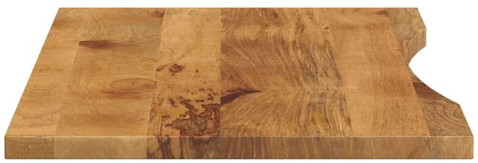 Rašomojo stalo stalviršis su linkiu, 120x60x2,5cm, mango