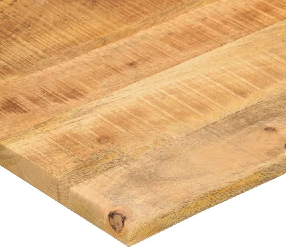 Rašomojo stalo stalviršis su linkiu, 160x50x2,5 cm, mango