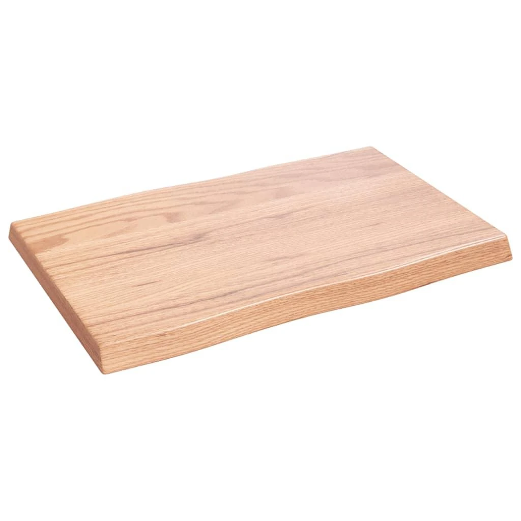 Stalviršis, šviesiai rudas, 60x40x(2-4) cm, medienos masyvas