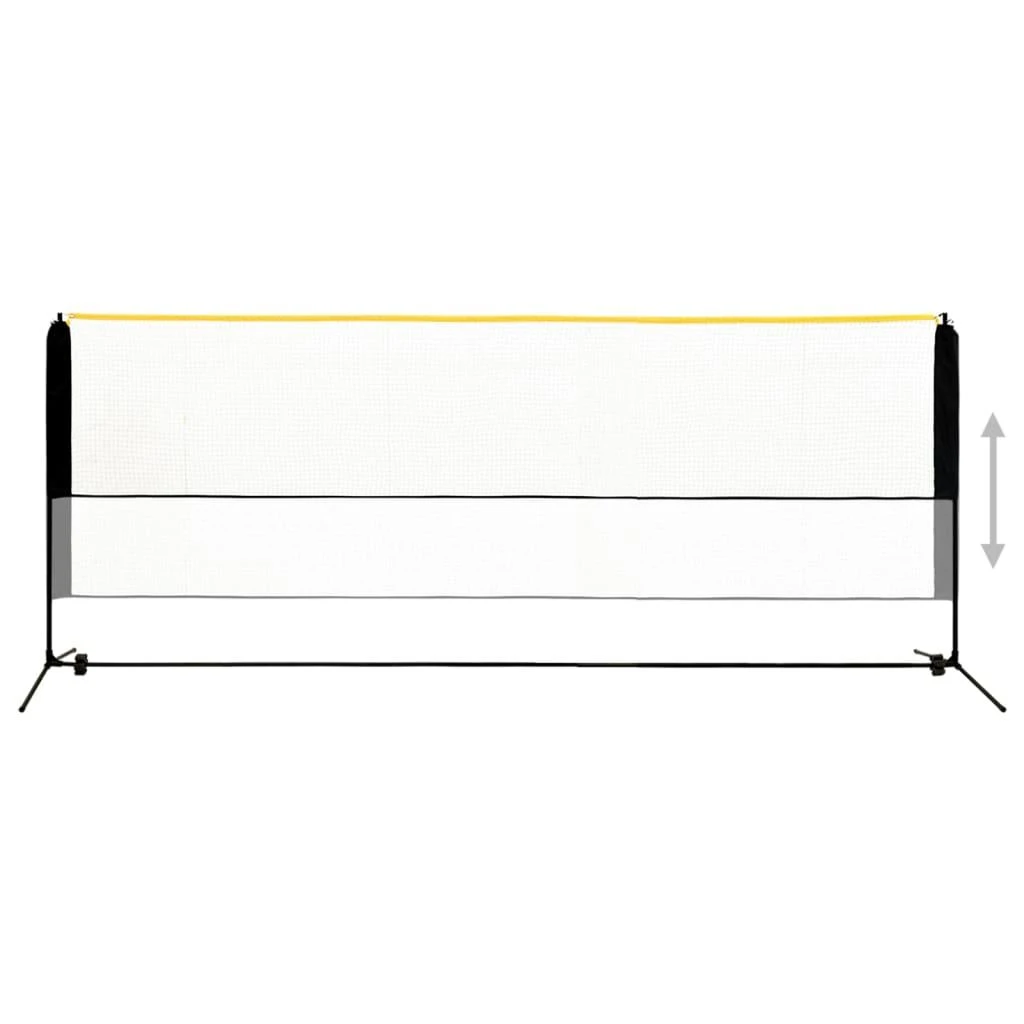 Reguliuojamas badmintono tinklas, 400x103x94–158cm, metalas