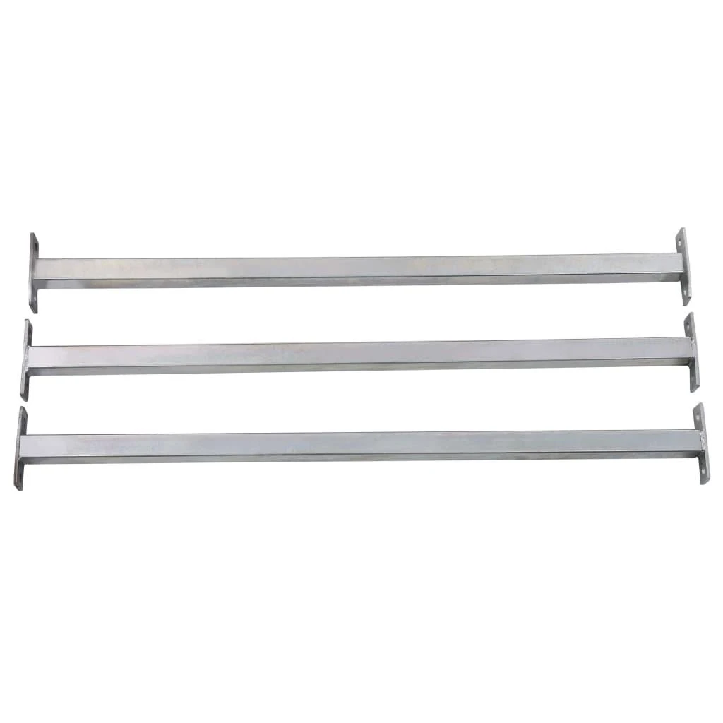 Reguliuojami apsauginiai strypai langams, 3vnt., 710-1200mm