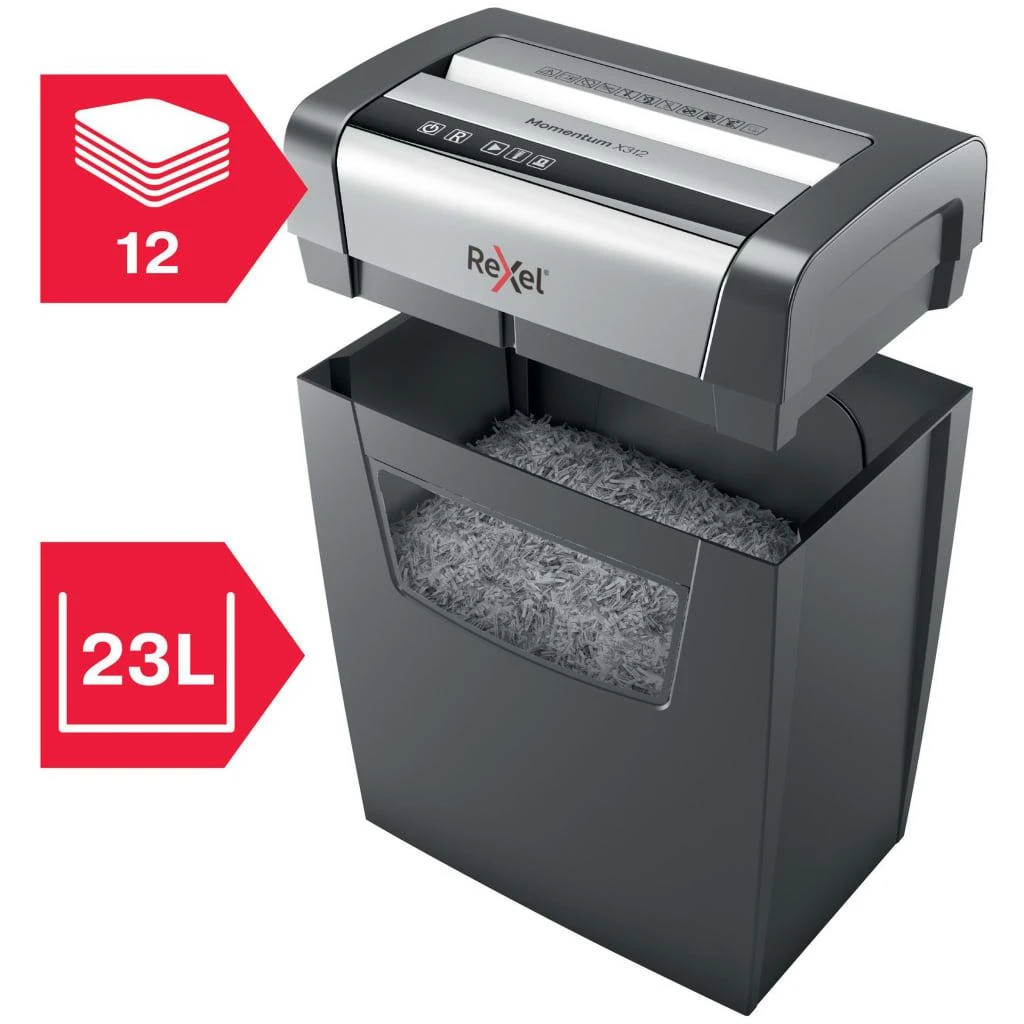 Smulkintuvas dokumentams REXEL MOMENTUM X312 2104572EU