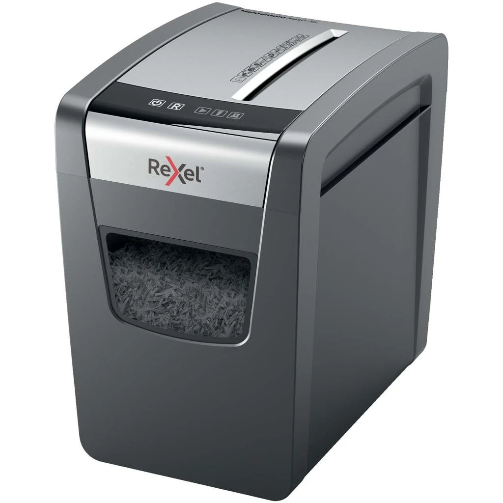 Rexel Momentum X410-SL su skaidriu atliekų langeliu