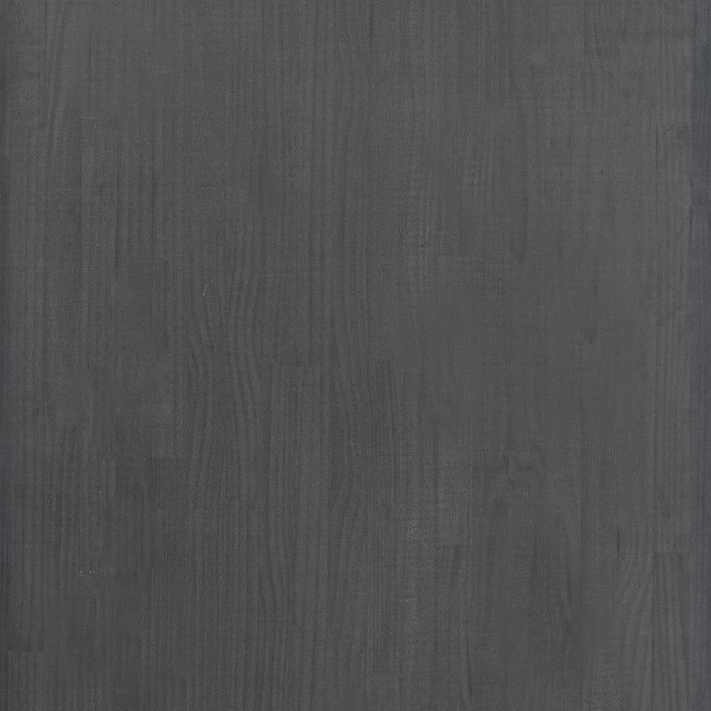 Sandėliavimo lentyna, pilka, 60x30x210cm, pušies masyvas
