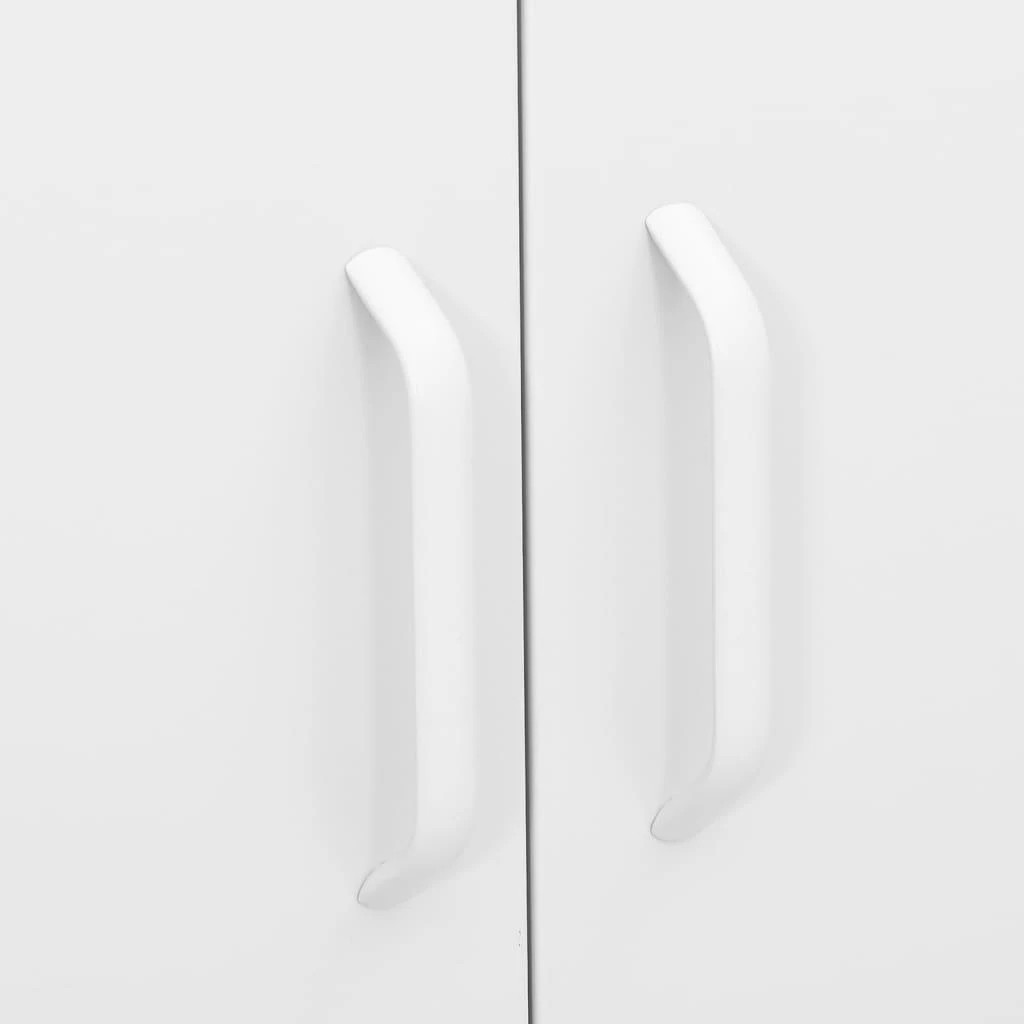 Sandėliavimo spintelė, baltos spalvos, 80x35x101,5cm, plienas