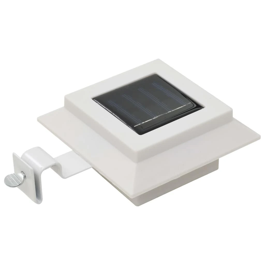 Saulės energija įkraunami lauko LED šviestuvai, 6vnt., 12cm