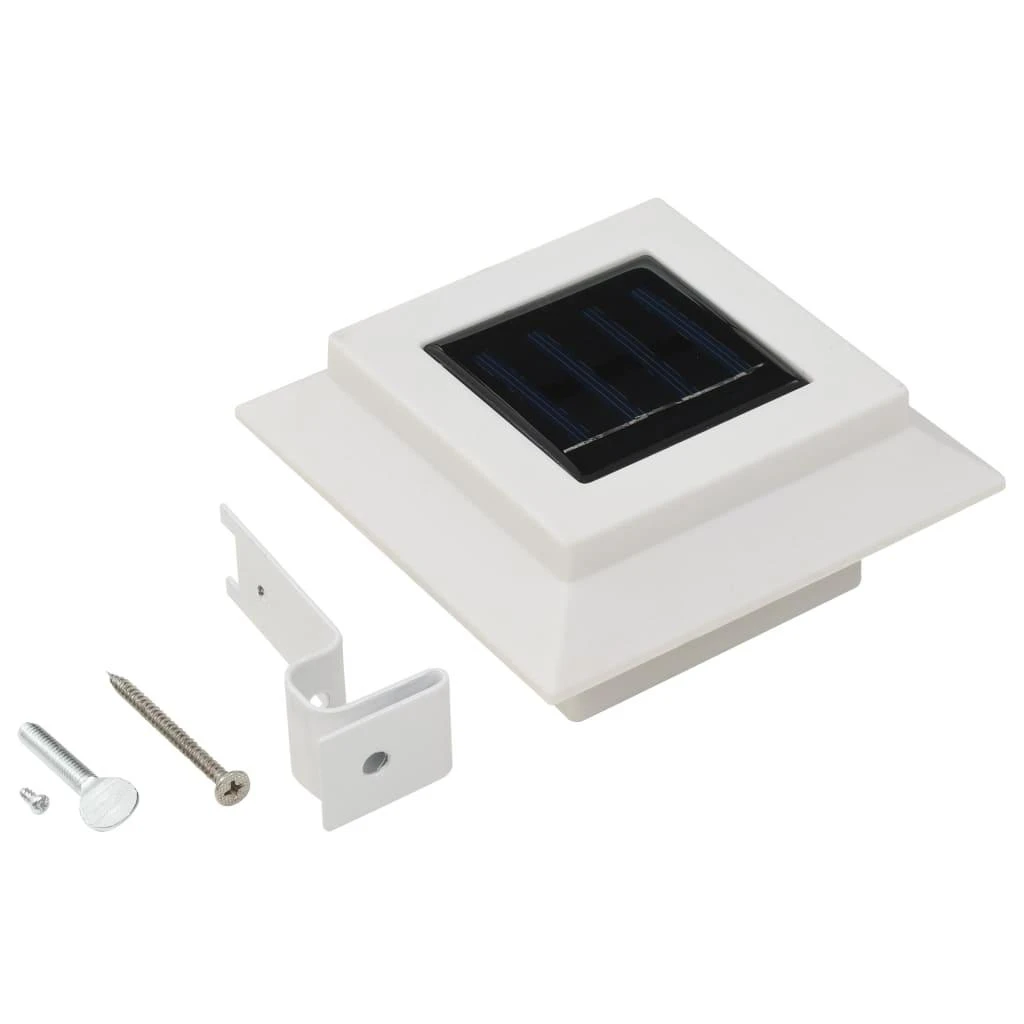Saulės energija įkraunami lauko LED šviestuvai, 6vnt., 12cm