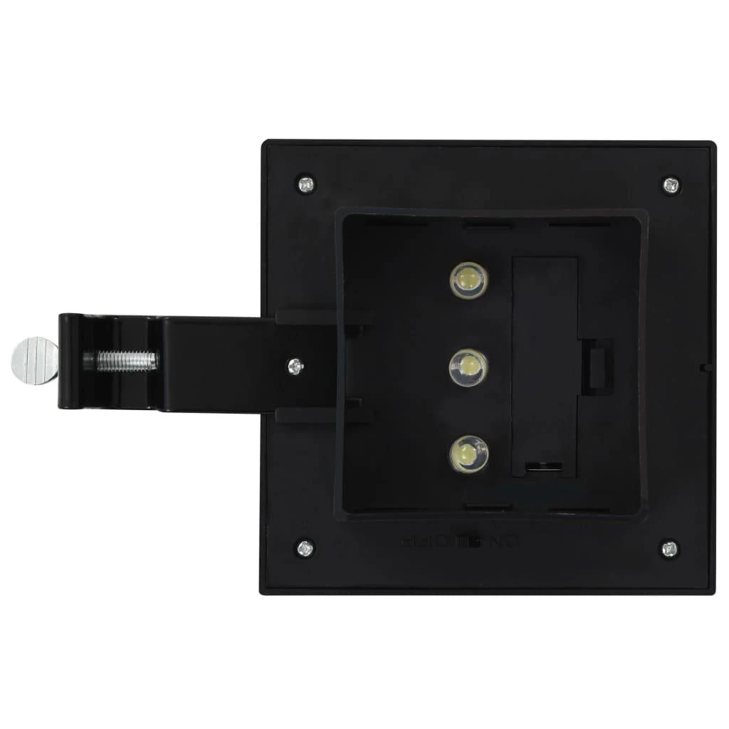 Saulės energija įkraunami lauko LED šviestuvai, 6vnt., 12cm