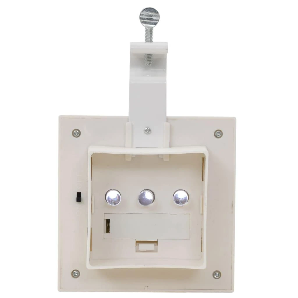 Saulės energija įkraunami lauko LED šviestuvai, 6vnt., 12cm